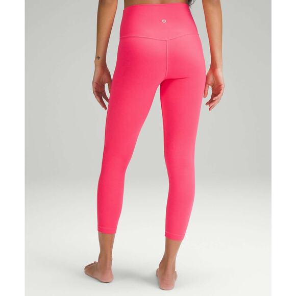 Lululemon Align High-Rise Pant 25” Nulu Size 6 Lip Gloss - Picture 7 of 7